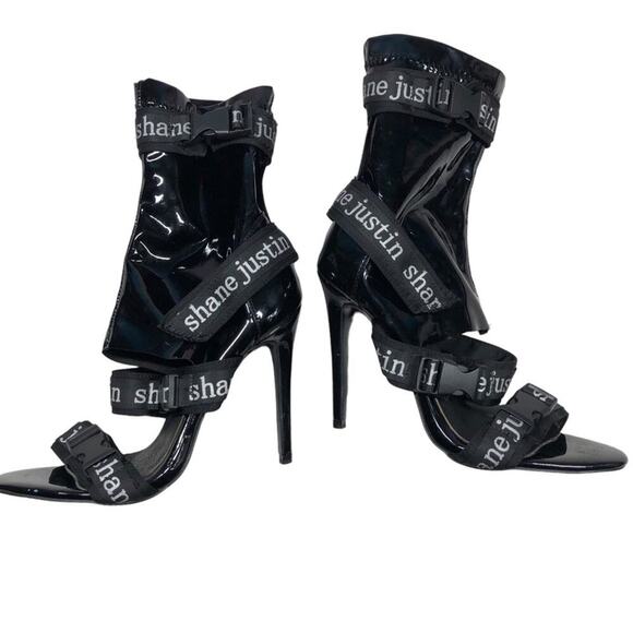 Justin Shane sock  black heels size 10 (40) - Picture 4 of 10